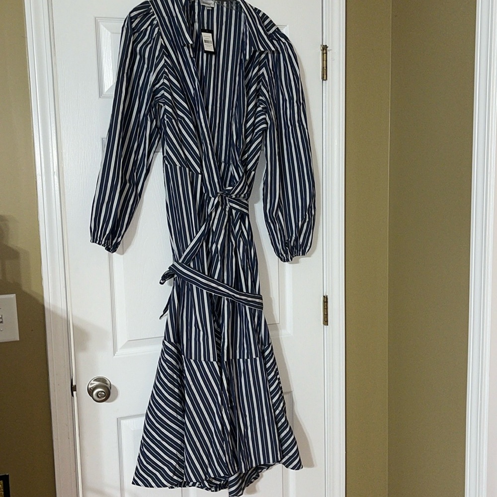 NWT Avenue striped wrap dress 22/24